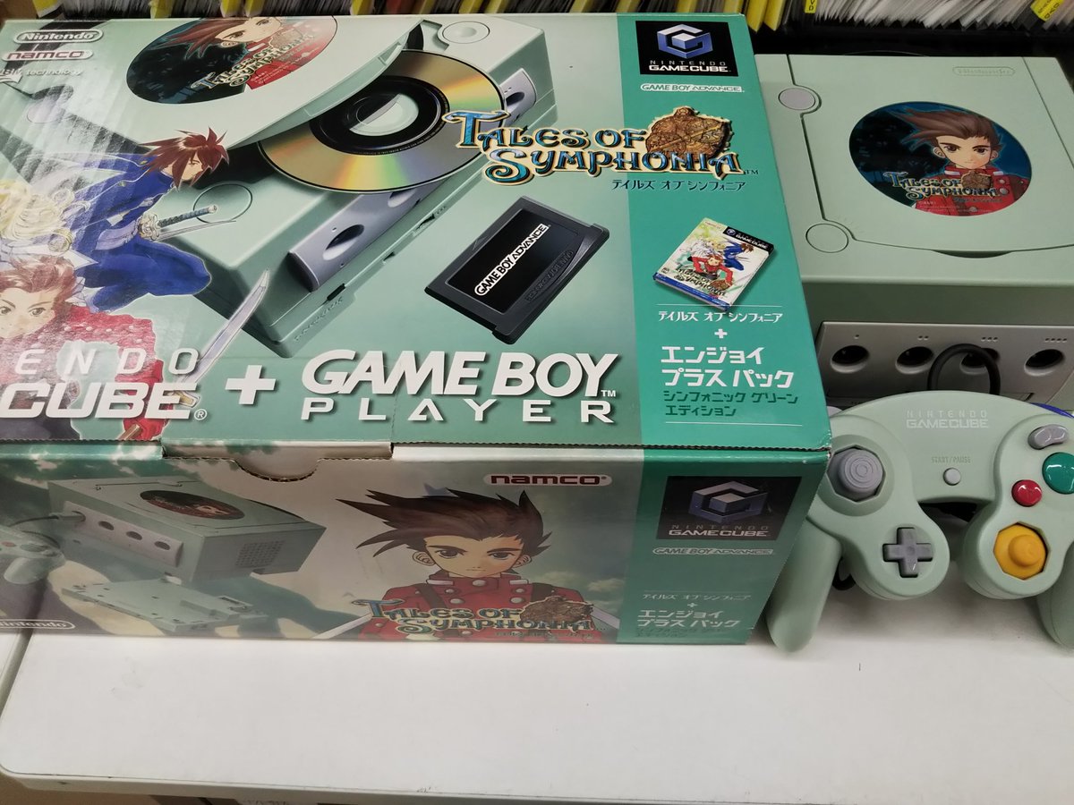 古本市場蓮田店 レトロゲーム入荷情報 ゲームキューブテイルズ同梱版 税抜29 980円 ゲームボーイアドバンス 税抜6 980円 どちらも美品です お売りいただいたお客様ありがとうございます 古本市場 レトロコンシューマー愛好会