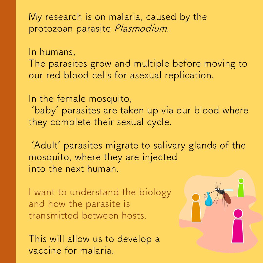 39. Farah, postdoc at Imperial College London looking at malaria (parasite) transmission in hopes of creating a vaccine. Farah prides herself on having a positive outlook on life. “I can always look for the silver lining in the darkest of clouds. Spread love, not hate! :)”