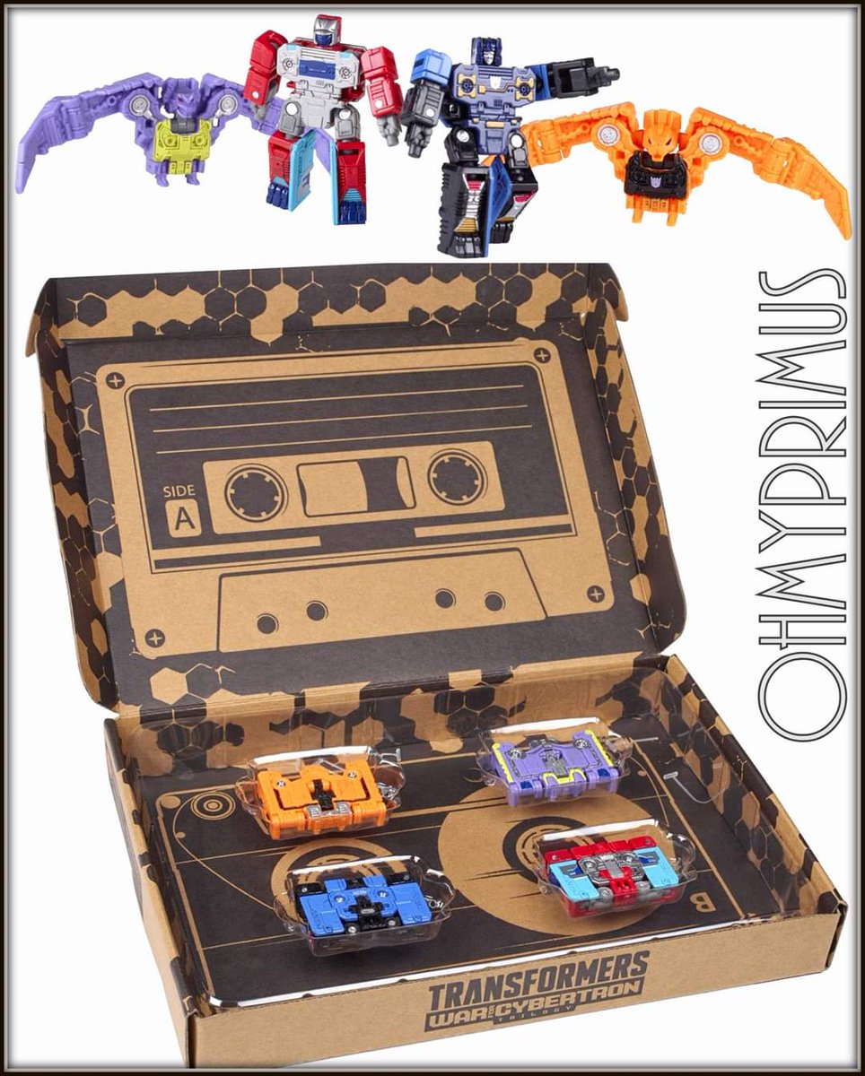ohmyprimus's tweet photo. βοΈ Hasbro Transformers Generations Selects Micromaster - WFC-GS10 Soundwave Spy Patrol (3rd Unit) (Set of 4) βοΈ
https://t.co/KjA1gXdAZX
#singapore #transformers #earthrise #hasbro #generationsselect #wfc #soundwave #soundblaster #spypatrol #rumble #wingthing #skar #knok https://t.co/zRnLAHQSmB
