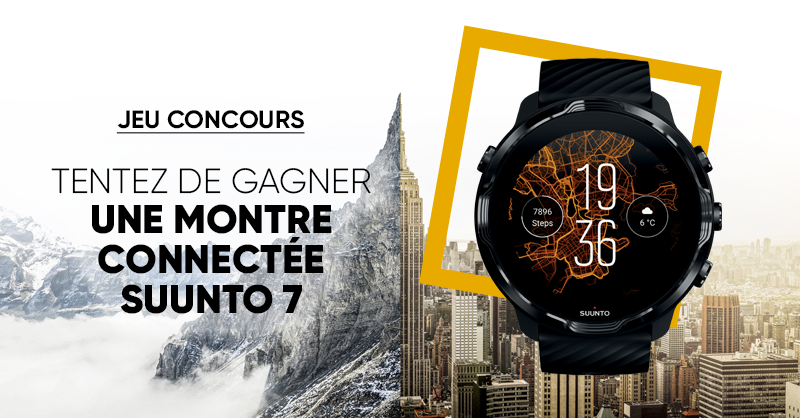 Fnac's tweet image. JEU CONCOURS 🎁 | Tentez de remporter une montre connectée #Suunto 7 😍 ➡ Pour participer: RT + Follow @Fnac  &amp;gt; Bonne chance 😎 ! &amp;gt;&amp;gt; bit.ly/2UxYzg9