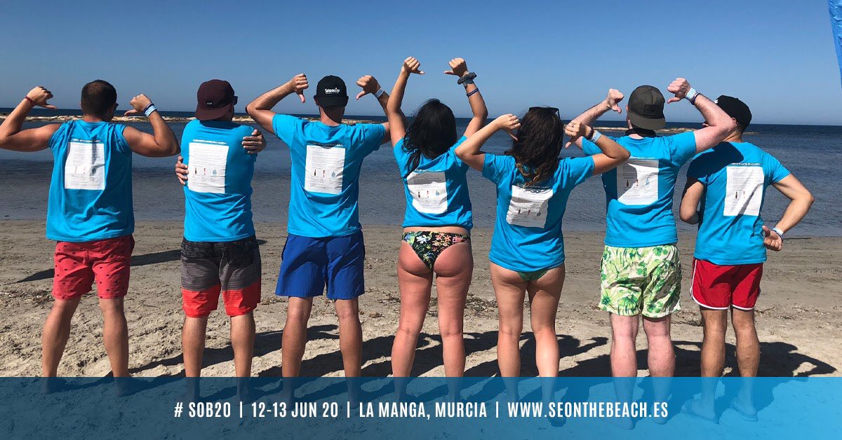 seonthebeach's tweet photo. ⛱#SEonthebeach es un congreso de referencia donde hacer #TEAMBUILDING

🔴‼️Cada vez son más los grupos de empresas que vienen a disfrutar en EQUIPO😎🙌🏽

👉🏽Un gran ejemplo de ello.. el equipazo de @Wanatop 
¡Ganadores del #camiseonthebeach en #SOB19 ! 🎉 https://t.co/z7MOm5nkhC