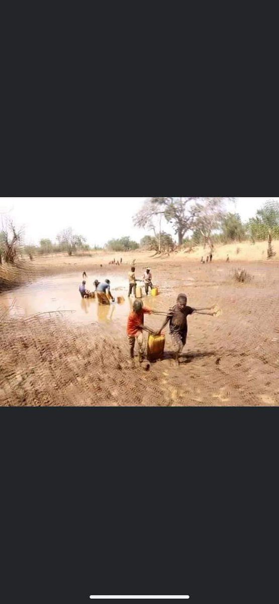 IsAlmajiri's tweet photo. DEAR ,GOMBE STATE GOVERNOR 
These are the people of #Bozonshilwa village area of waziri south local government area GOMBE STATE, crying for portable water to drink as this is their only source of water during Dry season 
Copied https://t.co/P2Dzu0VUjk