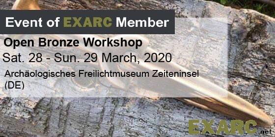 exarc_net's tweet photo. Want a bronze dagger, cast by yourself? Register for the Bronze Workshop near Marburg (DE), 28 &amp; 29 March. @Zeiteninsel
https://t.co/s2Sb55g8E0
#zeiteninsel #bronzecasting #primitivetechnology #workshop #heavymetal #bronze #dagger https://t.co/fv6fxt95SU