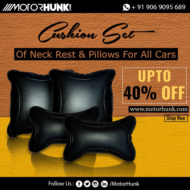 MotorHunk's tweet photo. High quality Car Pillow #NeckRest at best prices in India. Order now!
#MotorHunk-https://t.co/Po7F4tX9yE #CarAccessories #BikeCarAccessories ✓ Free Shipping ✓ Cash on Delivery. https://t.co/oychTl5fD9