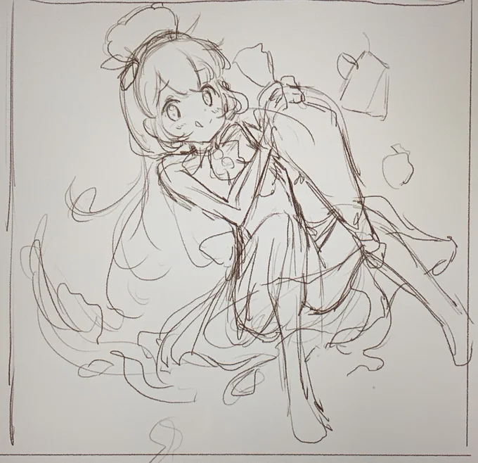 パティシエいちごちゃんラフ〜 