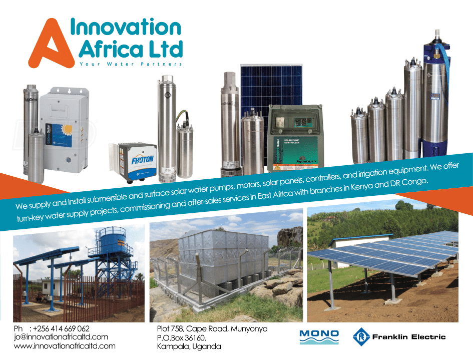 InnAfricaLtd's tweet photo. For all your #solar #water #pumping and #irrigation needs.
We are #YourWaterPartners. Make an order or inquiry today via jo@innovationafricaltd.com or call us on π0414 669062
#MondayMorning #solarpumps #watersupply #yourwaterpartner #productiveuse #agriculture #offgridwater https://t.co/Rf80MwaEBD