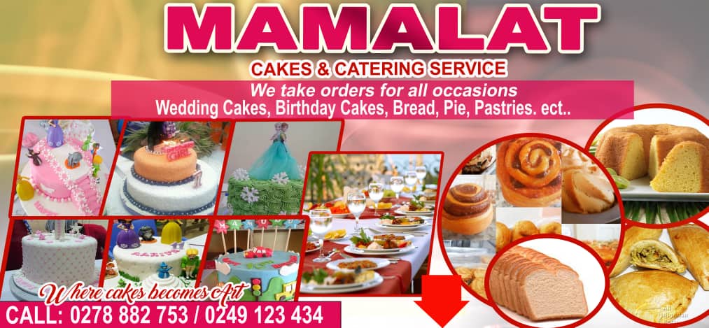 For your birthday cakes and more from Mamalat Cakes &amp; Catering Services
Follow @mamalatcakesgh on Instagram.com/mamalatcakesgh
Contact them on: +233- 0249123434 / 0278882753
#Mamalatcakes Where Cakes Become Art....!