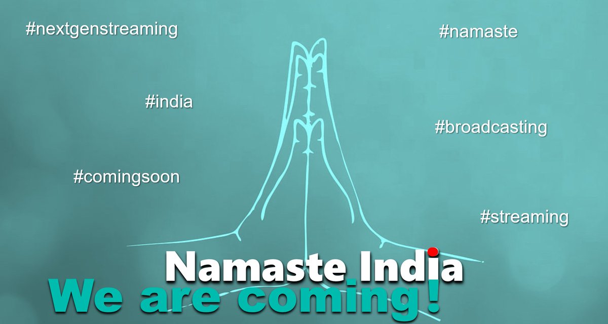 Namaste India ! We are coming.
#nextgenstreaming #livestreaming #webcast #streaming #streamingindia #comingsoon #gowebtechnologies