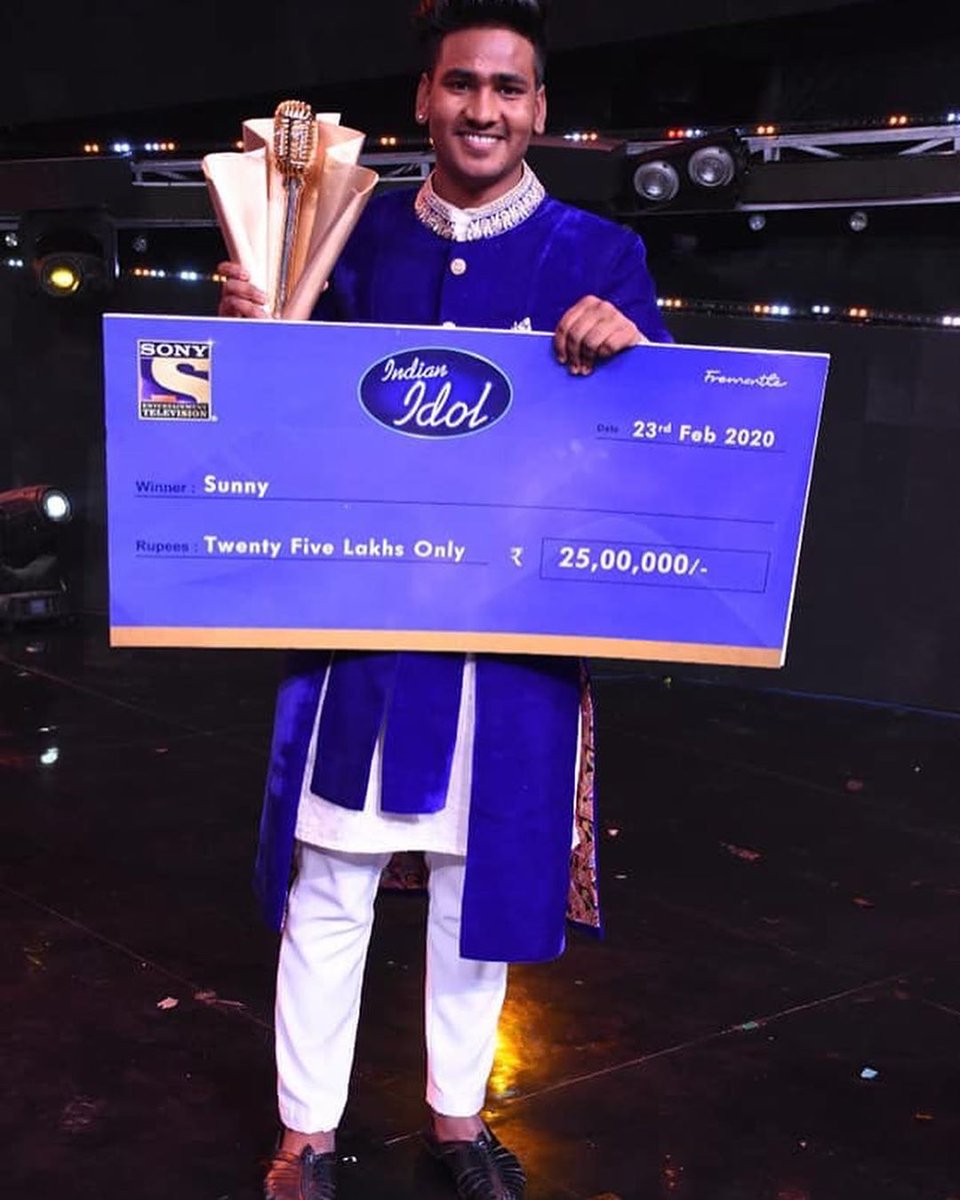 sawaibhatt's tweet photo. #IndianIdolGrandFinale
#sunnyhindustani
#Sunny #SunnySinger #IndianIdol #IndianIdol11 #nehakakkar https://t.co/fMZTyHlMys