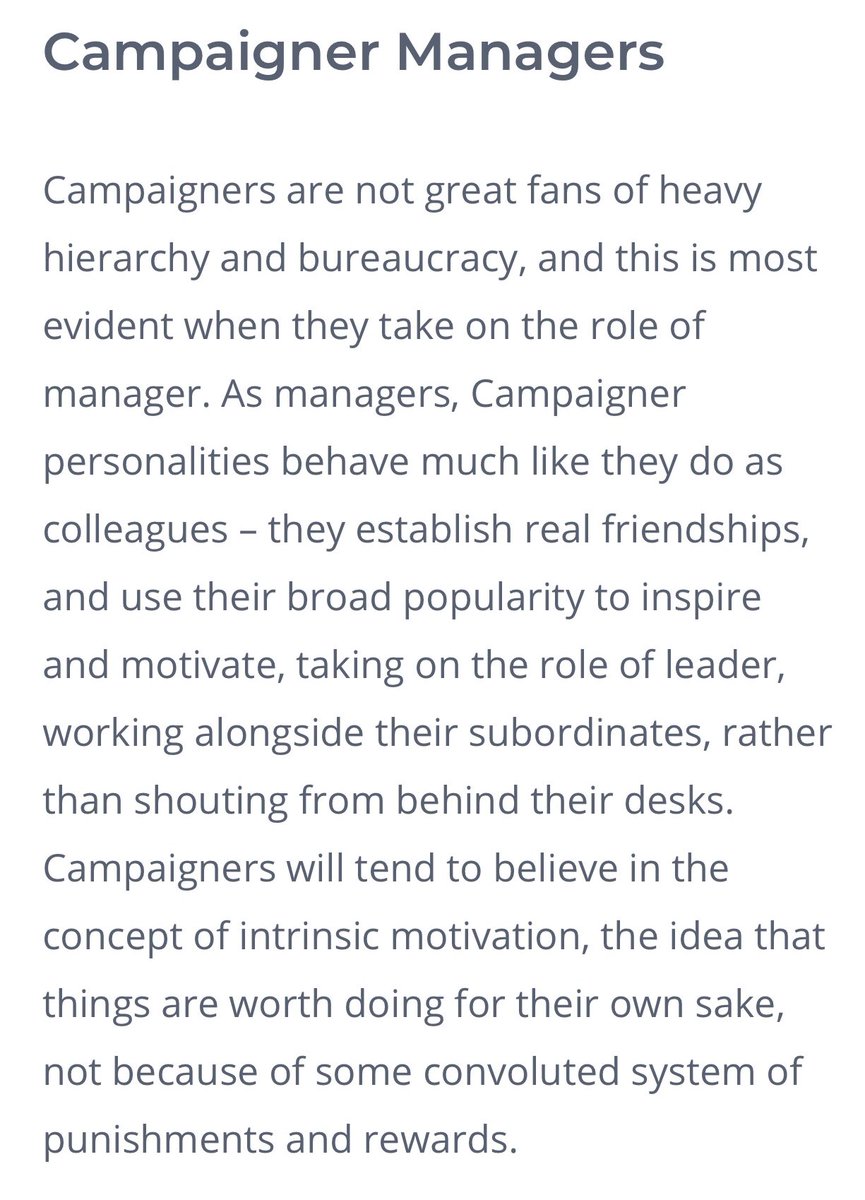 QA_Matters's tweet image. Not sure how my personality type best fits with FE 🤔 but the test results are so scarily accurate 😄 Will be using it to build on strengths and work on weaknesses! 16personalities.com/free-personali… #myersbriggs #personalitytesting #campaignerbynature