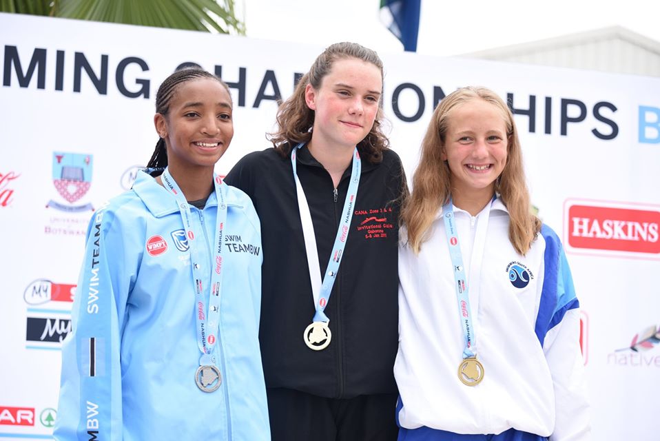 WeareBNSC's tweet photo. Team Botswana Scoops Position 3 in the just ended CANA ZONE IV 2020 Swimming Championships held here in Botswana, Gaborone. The Championship went to Zimbabwe and Namibia scooping position 2. More detailed results to follow.

Well done Team Botswana !

#ReJaMetsi
#TeamBW https://t.co/LgHfnOlTve