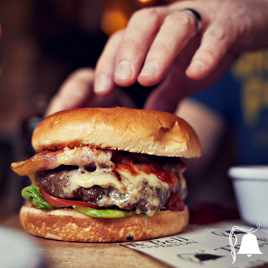 bellsapperton's tweet photo. Get your hands on one of our fabulous fully loaded burgers - so good! 🙌  Chargrilled burger, cheese, bacon, fries, spicy slaw - served with harissa tomatoes, fries, watercress 🍔#bellsapperton #burger #cotswolds #pub #pubgrub #chargrilled #fullyloaded #mouthwatering https://t.co/eLvexzU7rF