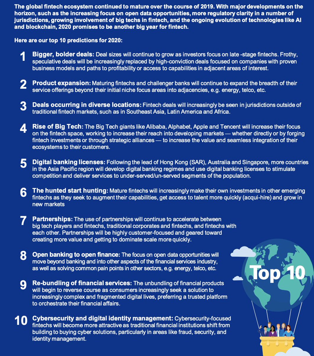 MargiottaTony's tweet image. Top10 Fintech Predictions for 2020 courtesy of @KPMG  #HomeofFintech @ThinkRiseLDN #Fintech2020 #Londonfintech