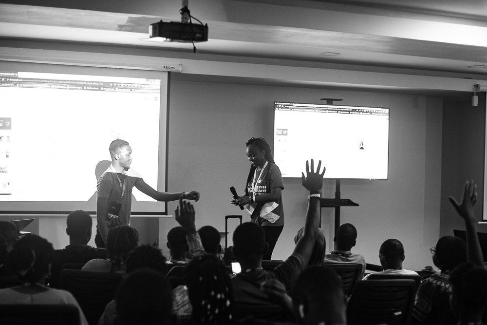 TabithaKavyu's tweet photo. My First time speaking in a room full of people at one of the biggest events in Africa #oscafest and about something I'm passionate about: Crowd Source @csbygoogle. 
All I can say is, " It was an amazing experience"..
@oscafrica @aniediudo @reshmaresh https://t.co/5V6JOW8ezl