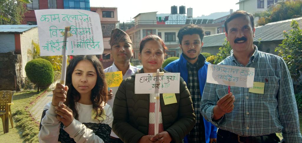 SaugatWrites's tweet image. Day 6, creativity is going in next level and energy level is increasing too. Way to go in #MobilizingSupport