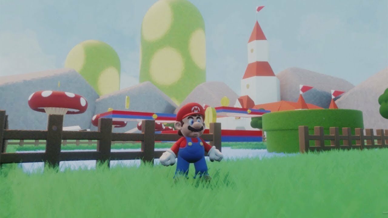 SUPER MARIO ON THE PS4