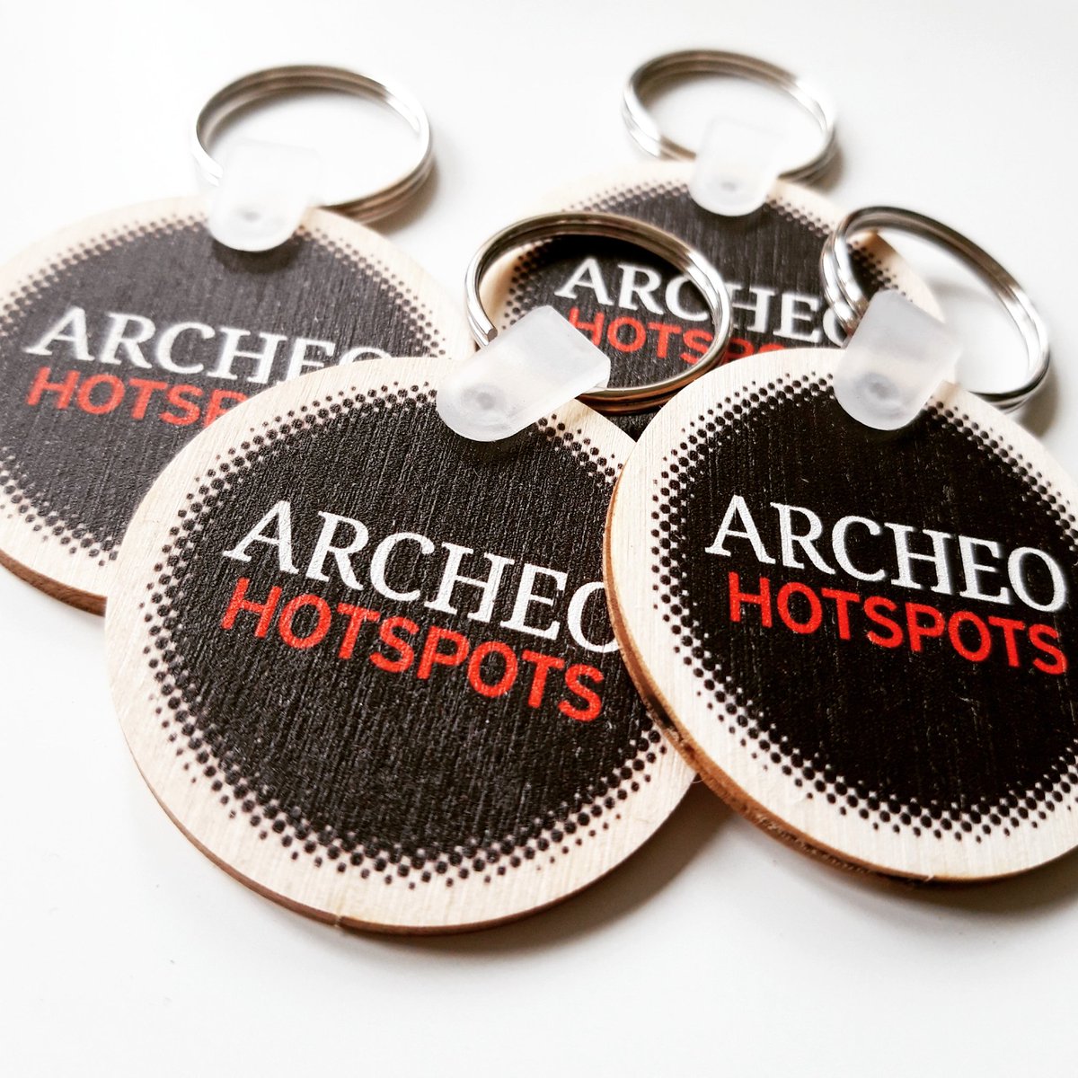 Nieuw! ArcheoHotspots sleutelhangers 😁

#archeology #archeologie
#archeohotspots #sleutelhanger