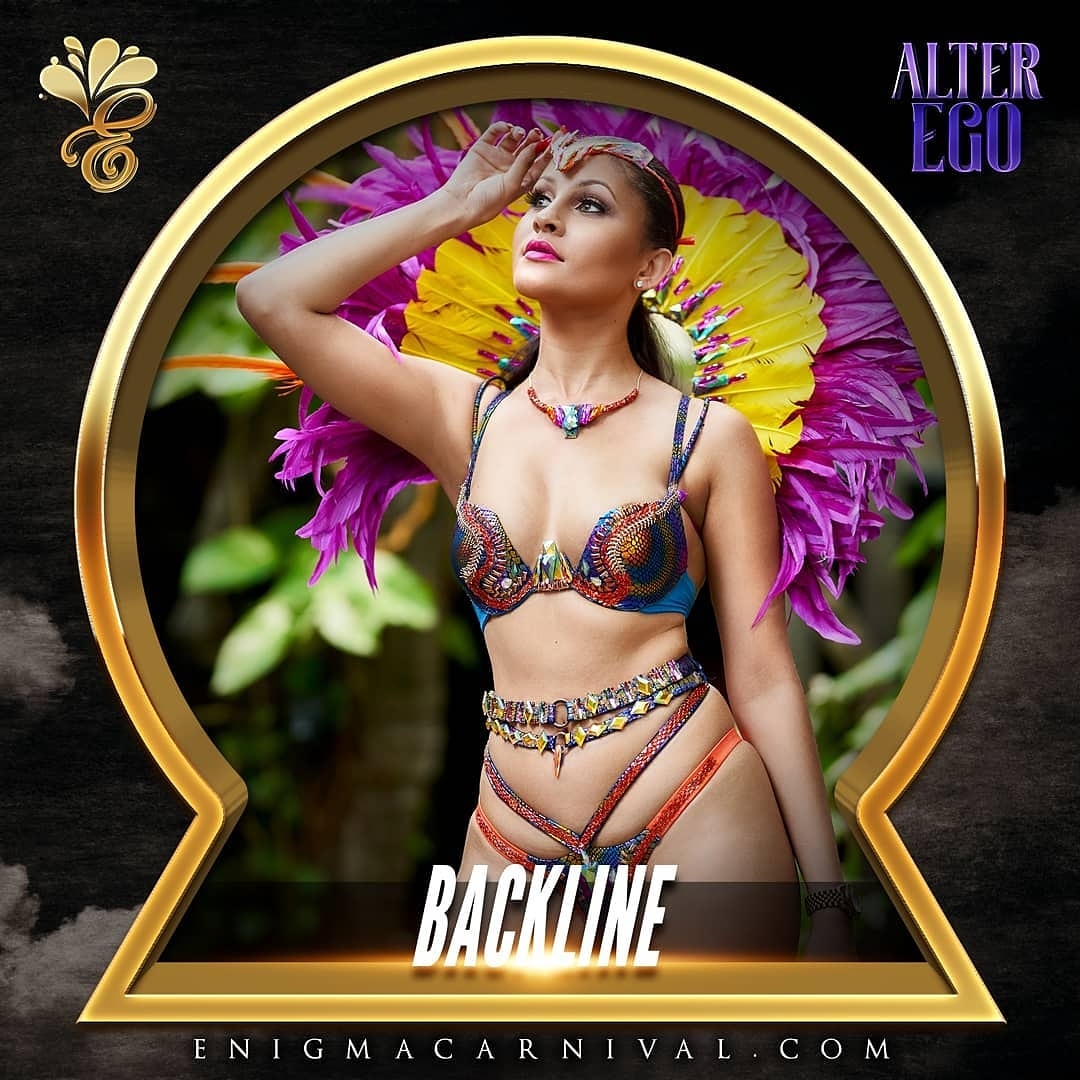 NirvanaCarnival's tweet image. @enigmacarnival GET IN YOUR SECTION! #TeamAlterEgo
Designed by: @shamelessswim x @nirvanacarnivalband
Marketed by: @anythinggoeslive
Backline 
Price: $375

Includes tiara, bikini with jeweled waistband, thigh pieces, collar and feathered backpack as pictured