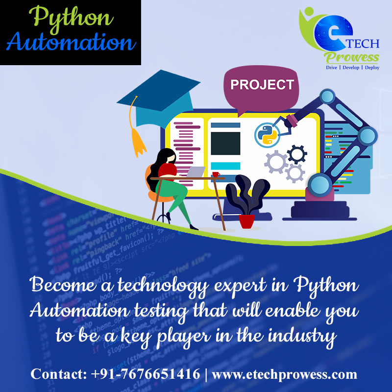 EtechProwess's tweet image. For More Details: etechprowess.com
or Call on: +91-7676651416
#PythonautomationtestingtraininginJPnagar
#PythonautomationtraininginJPnagar
#PythonautomationtestingtraininginBangalore
#PythonautomationtraininginJPnagarBangalore
#etech
#etechprowess
