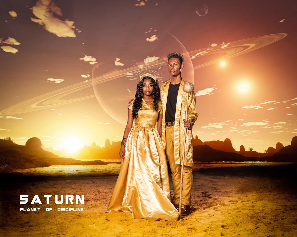 thsybc's tweet photo. Micah Hamilton and Raje Clark, representing Saturn . https://t.co/DTScEFkCcK