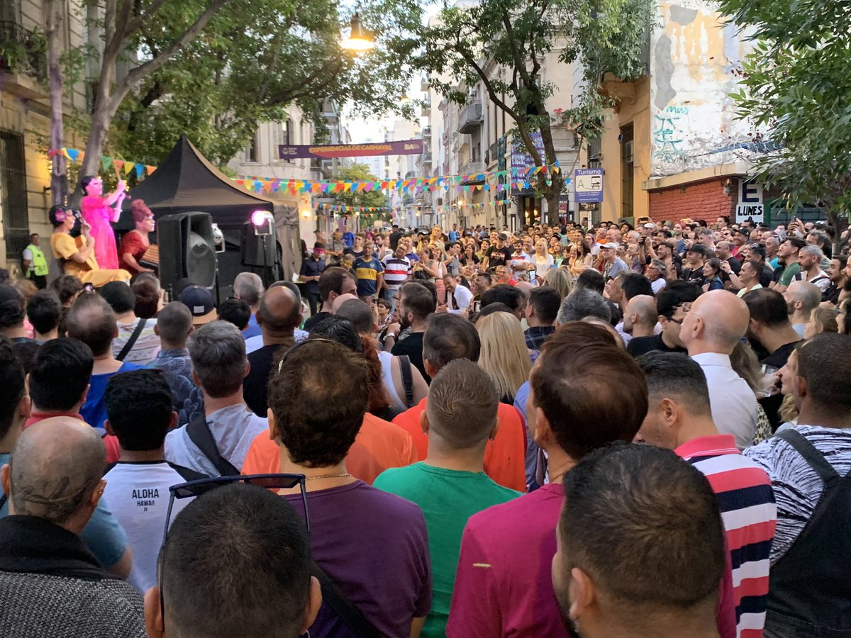 nogueragustavo's tweet photo. Carnaval Queer en San Telmo #PrideCafe #BuenosAires #Argentina #Turismo #LGBT https://t.co/N9Rbfj5Xq2