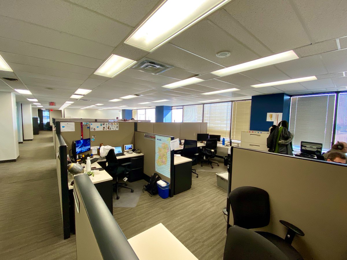 Mnotten's tweet photo. We're expanding to bright and beautiful new spaces in Toronto to foster collaboration and create an environment of #innovation. Here's a sneak peek. #Tier1Fin @Toronto https://t.co/QBFsXUumCU