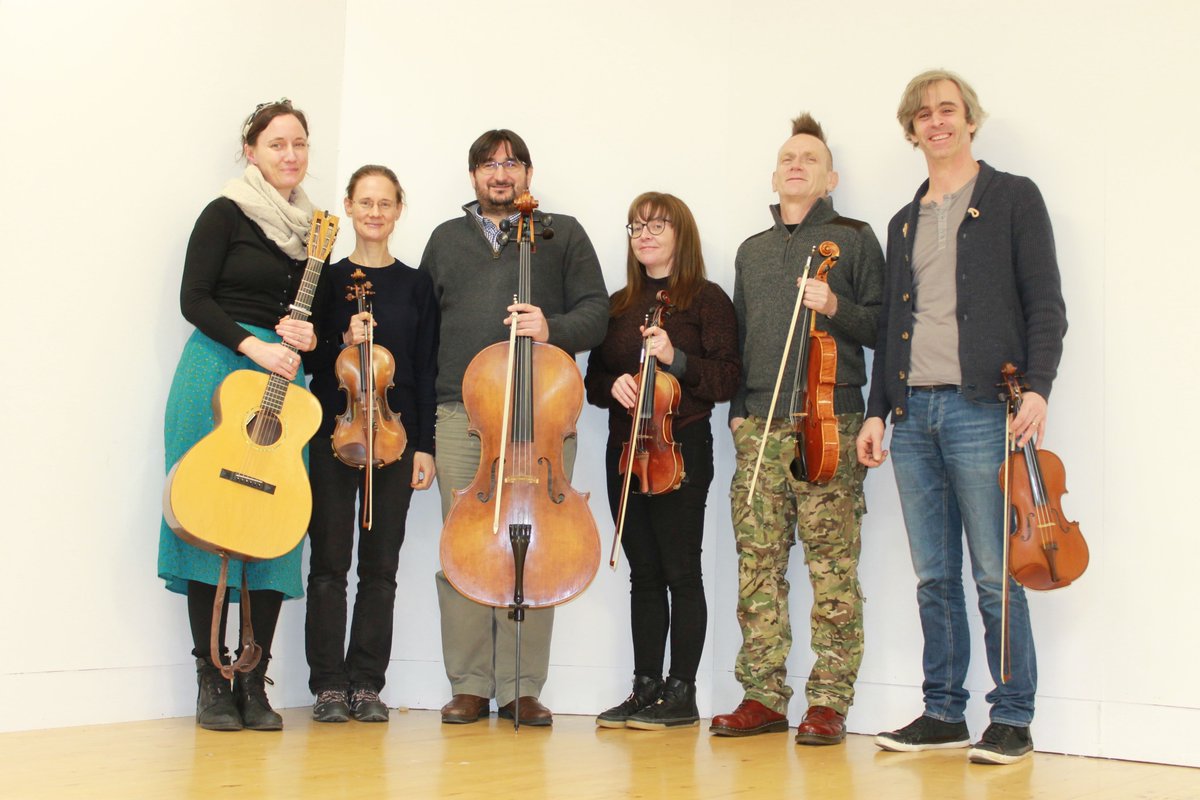 kateocalmusic's tweet photo. Amazing creative fun working with @seamusdevenny and @DonegalCamerata on this new project #SmallBehaviours #SongsFromAWitnessStatement Thanks to @creativeirl @donegalcouncil @CulturalCentre https://t.co/ppjYHBhs9M