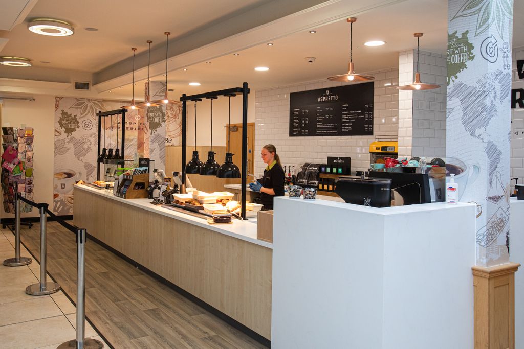 Welcoming pupils and staff back with lunch in our newly renovated V&amp;A Cafe! ☕️
Thanks to the team involved in creating such an inspiring space in less than a week! 👏