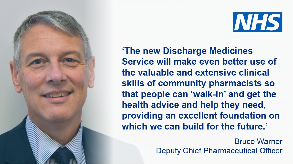 keithridge1's tweet photo. Preventing ill health is a key part of #NHSLongTermPlan and this year we begin a new Discharge Medicines Service and to test new clinical services to identify people with undiagnosed conditions - see Year 2 #5yearCPCF deal https://t.co/AeoXi3HcMB @brucewarner @RSharmaPharma https://t.co/r1B391nmRf