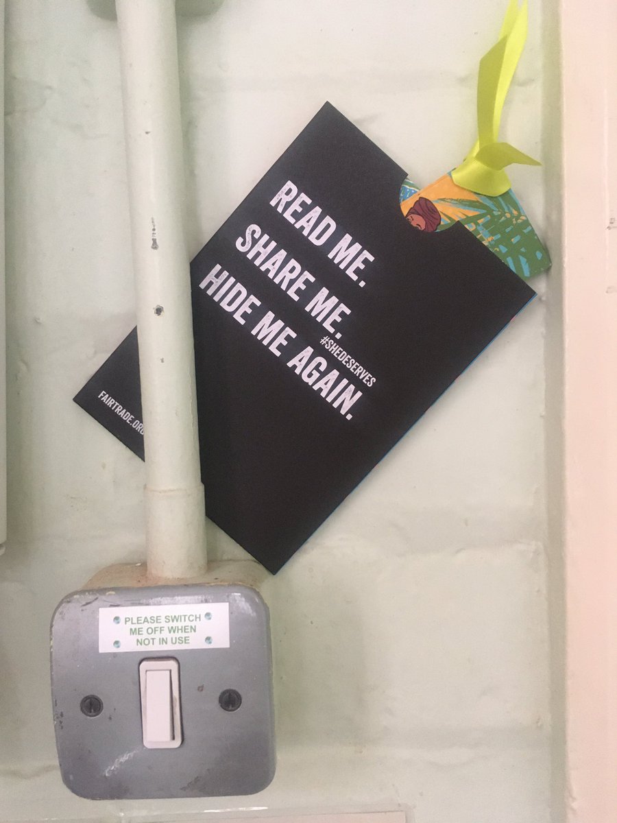 natalieroddis's tweet photo. Keep an eye out for a #SheDeserves @FairtradeUK storybomb at QHB @UHDBTrust this week! #FairtradeFortnight https://t.co/E6IGR5j6Qo