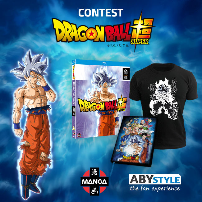 funimationUK's tweet photo. 💥 To celebrate the release of #DragonBallSuper Part 10 TODAY, we’ve once again teamed up with @_ABYstyle to give you a chance to win some incredible Dragon Ball Super goodies! 👇💥

To enter, just retweet this tweet and follow both @MangaUK + @_ABYstyle. UK &amp; IE Only. https://t.co/vSTa3jUEL0