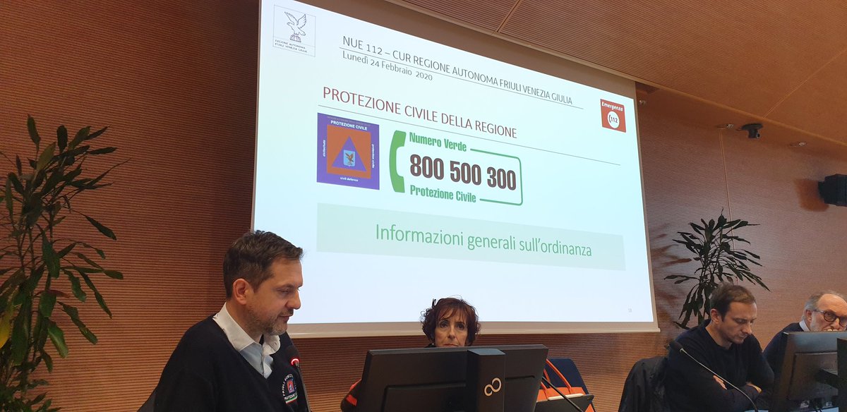 #Coronavirus. Dall'incontro con il Sindaci si comunica che delucidazioni sulle fattispecie soggette alla sospensione temporanea dell'attività come da ordinanza FVG di ieri #22febbraio, potete contattare il numero verde della protezione civile 800.500.300

📣 PASSAPAROLA