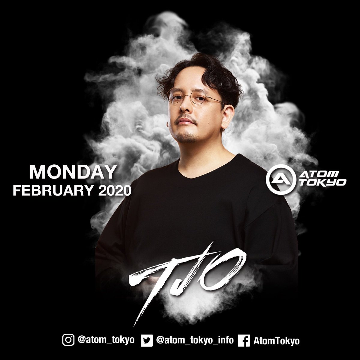 TJO_DJ19's tweet photo. Tonight @atom_tokyo_info 

今夜は渋谷 @atom_monday 
三連休遊び足りないあなた
お待ちしてます😆
3:50~4:30で4階ラスト回します🙌 https://t.co/kIaB7LBwsS