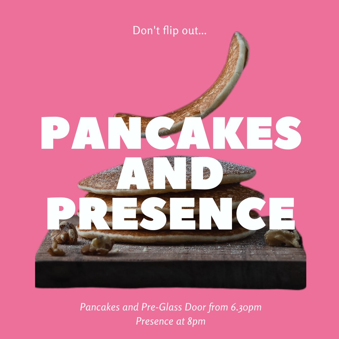 StDionisPG's tweet photo. You'd batter believe that tomorrow is Shrove Tuesday! It's come round so fast, really crêped up on us. We are flipping excited to share PANCAKES with you as we gather for an evening of worship. #shrovetuesday #pancakeday #dontflipout #allthetoppings #stacksoffun #prelentblowout https://t.co/kZ7HSYK7aH