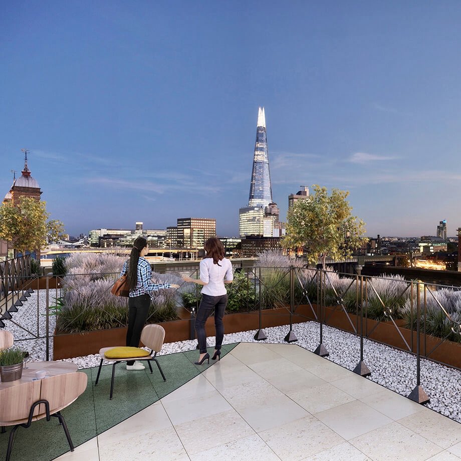 #vintnersplace delivering first class amenity space with views onto London’s most iconic landmarks #greycoat #design #workspace #amenity #londonbuildings #gradeA #offices #business #naturallight #refurbishment #rejuvenation #enlivenment #community