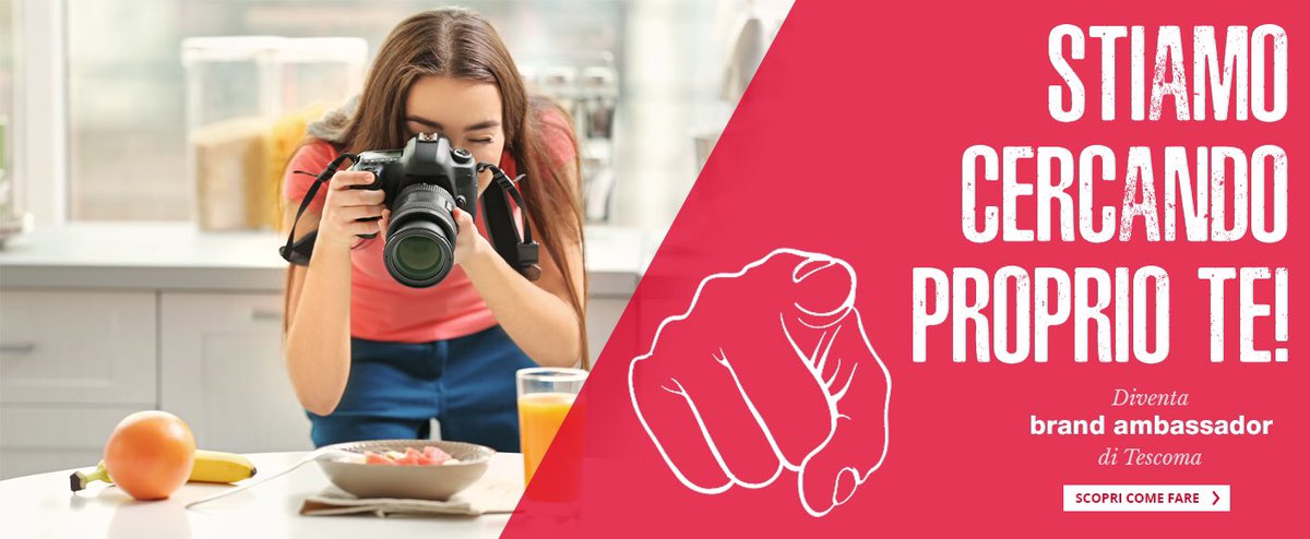 TESCOMASPA's tweet photo. Ami i nostri prodotti e condividi le tue creazioni su Instagram e Facebook? Visita il sito https://t.co/0LoxP1rNWK , da oggi fino al 30 aprile puoi inviare la tua candidatura. Il prossimo #brandambassadortescoma potresti essere tu!
#tescoma #tescomaitalia #homemadewithlove https://t.co/U06P8ZtrmU