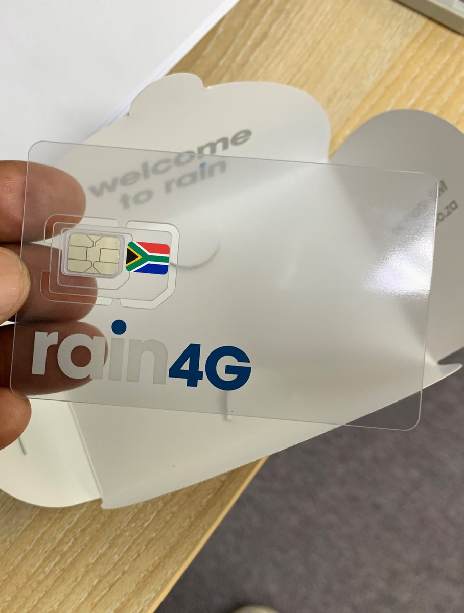 Happy to say I have switched over to @rainSouthAfrica for my small JHB office and On-The-Go WIFI needs Already testing 20mbs upload speed & 4mbs download speeds in Bryanston. 🙂 Oh also the activation process was rather cool and simple great stuff @MichaelJordaan @khayadlanga