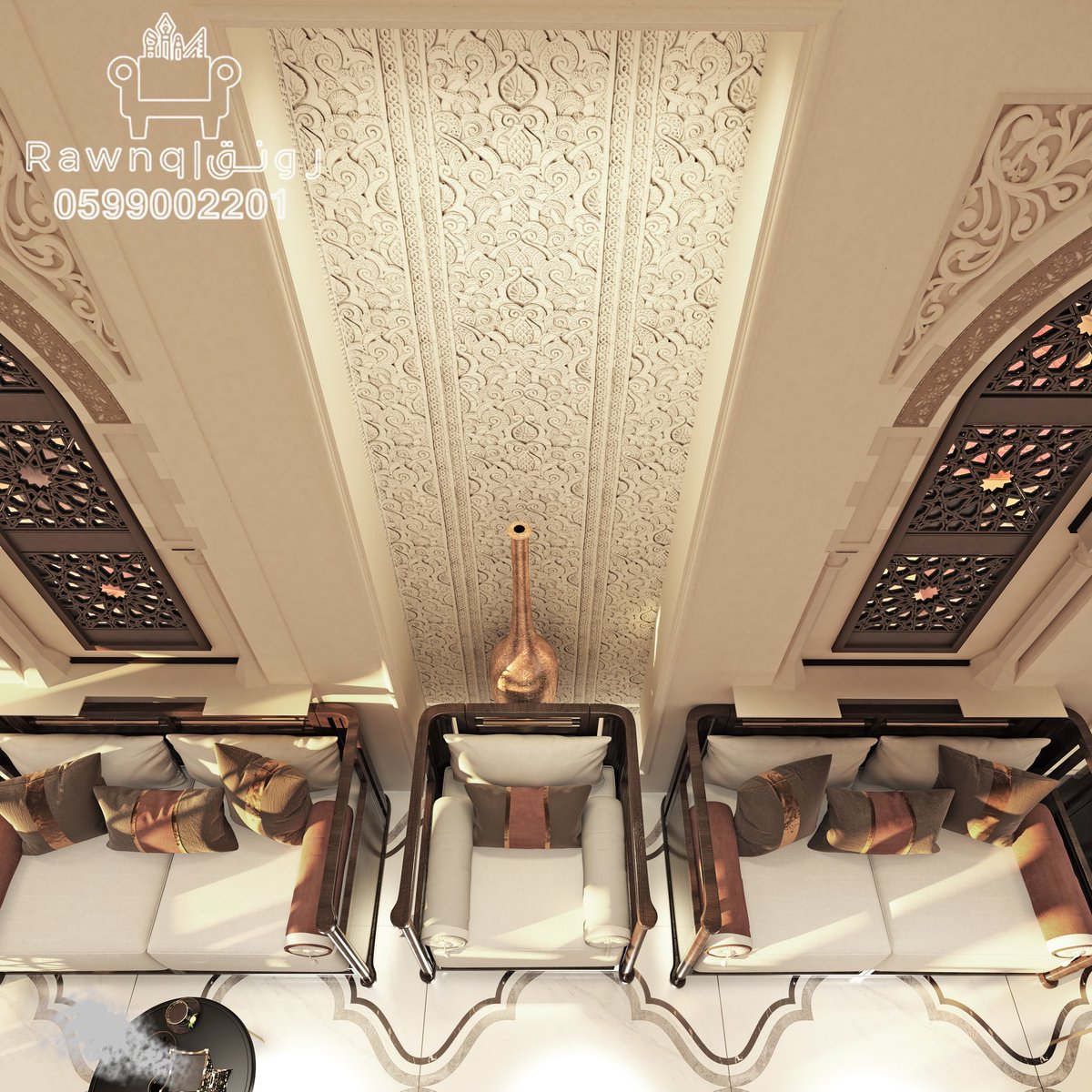 Rawnq_Design's tweet photo. تصميم مجلس على الطراز الاندلسي
#تصميم_ديكور 
#تصميم 
#مراجعة_تصاميم_المتابعين 
#مراجعة_مخططات_المتابعين https://t.co/gVWaMcg8oo