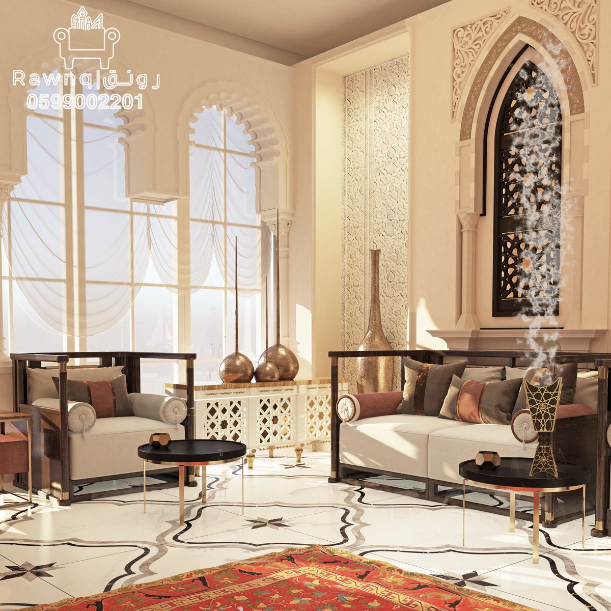 Rawnq_Design's tweet photo. تصميم مجلس على الطراز الاندلسي
#تصميم_ديكور 
#تصميم 
#مراجعة_تصاميم_المتابعين 
#مراجعة_مخططات_المتابعين https://t.co/gVWaMcg8oo
