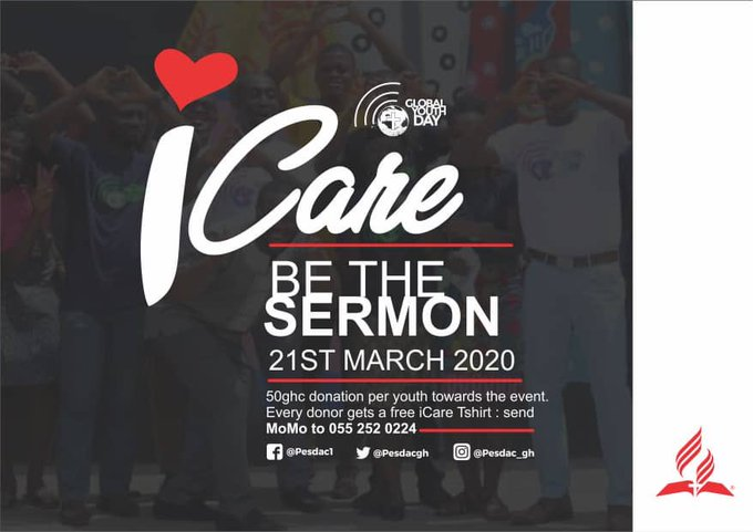 pesdacgh's tweet photo. It is another time to show to the world that *I Care*. I know you also do. Yes, I do. In being the sermon in character and in action, we put ourselves in the hands and feet of Jesus as we touch the lives of people.  *#gyd2020 #pesdacgyd2020* @GCYthMin https://t.co/ijsj6hdG6E