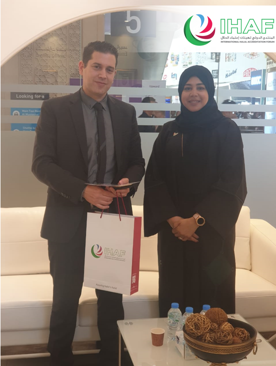 ihaf_org's tweet photo. H.E. @DrAlameri1, Secretary-General of #IHAF had an insightful discussion with Mr. Sami Hassene, Director of Tunisian #Trade Office, Dubai, about the high prospects in the #halal market, during his visit to IHAF stand at the #Gulfood2020.
#GlobalHalal #AccreditationBody  #Tunisia https://t.co/FakfgtBcOs