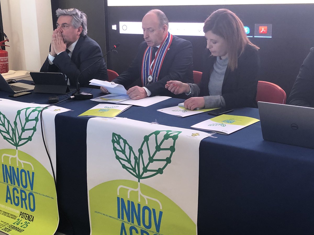 rosaliasml's tweet photo. Continuano i lavori del 5 evento di estroversione del Progetto Innovagro @INTERREGADRION :  l’Union Européenne Des Gourmets sottolinea che il settore agrofood lucano è nel segno dello sviluppo territoriale sostenibile #SFDRR #SDGs #CC https://t.co/Z4g9jaIJ2X