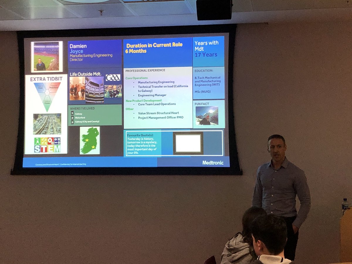 SavvyTeens's tweet image. We’re delighted to have @joycedamien to open our @MedtronicIrl #TYWorkExperience this morning in #Galway!