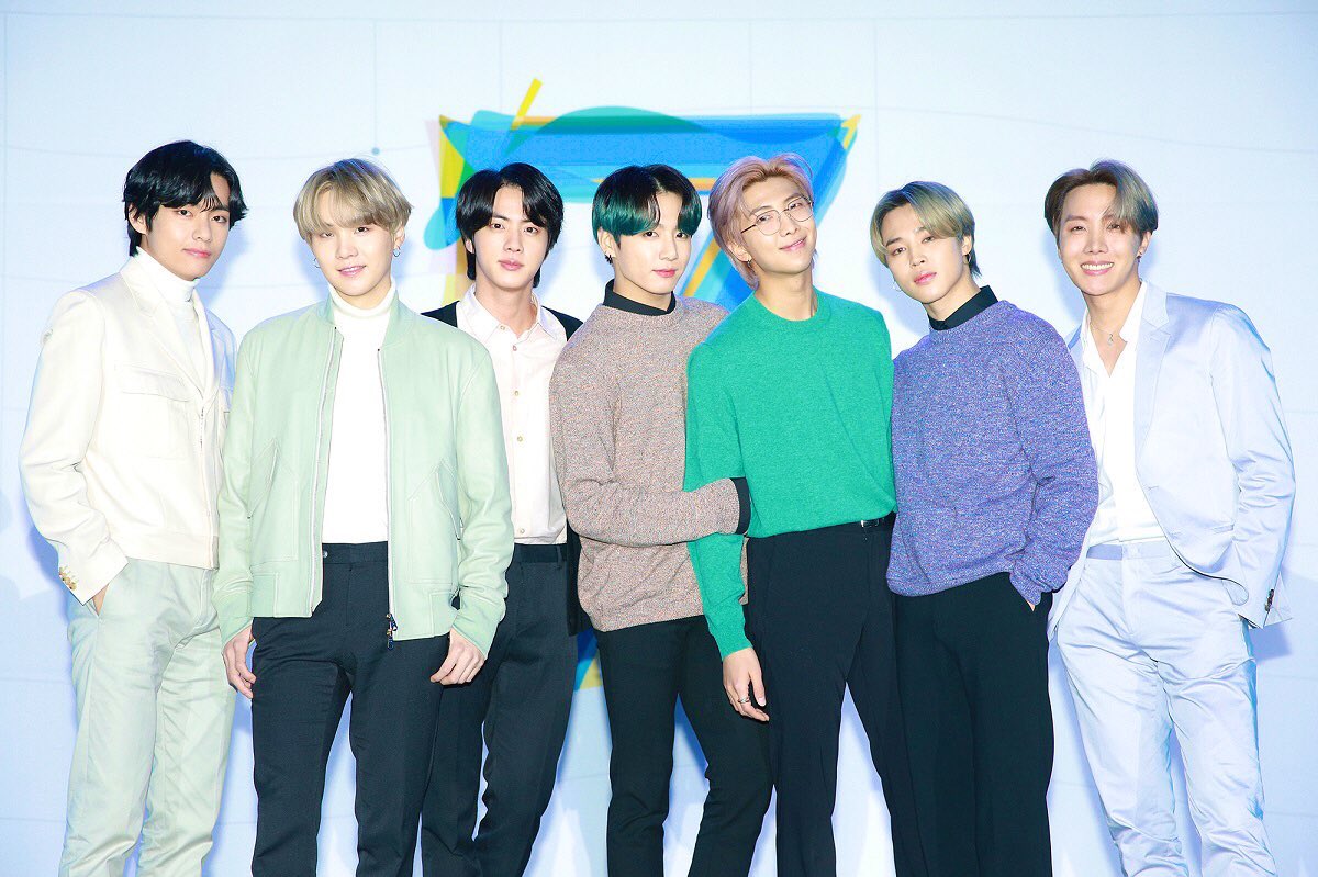 BTSEuropeARMY's tweet photo. Short notice regarding @BTS_twt MOTS:7 music shows + promo. 

#BTS performances on music shows will be recorded without audience to follow the decisions of the broadcasting stations (to prevent the spread of COVID-19). https://t.co/1Jb4QtZ3fk