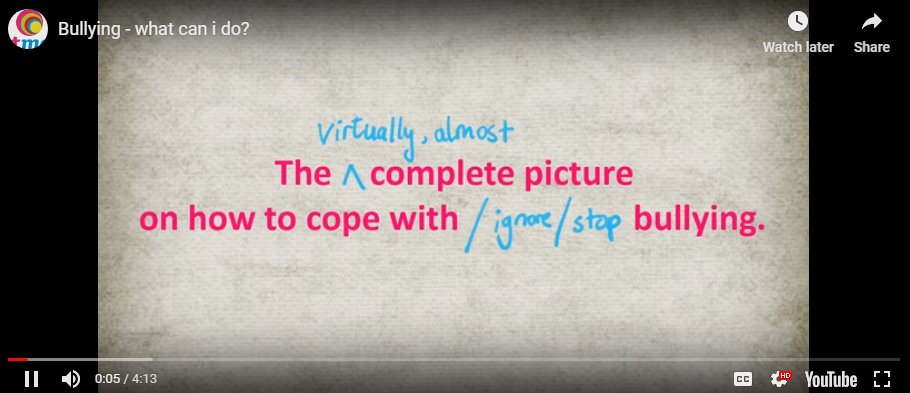 _respectme_'s tweet photo. We have loads of resources to help parents, teachers, youth group leaders and young people approach bullying behavior. 

Watch our video to find out the options young people can choose from if they’re being bullied. 👇👇

https://t.co/T7n2ndol7v https://t.co/wh5P0zsin3