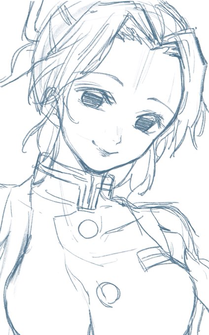 @tos 下描きと線画 