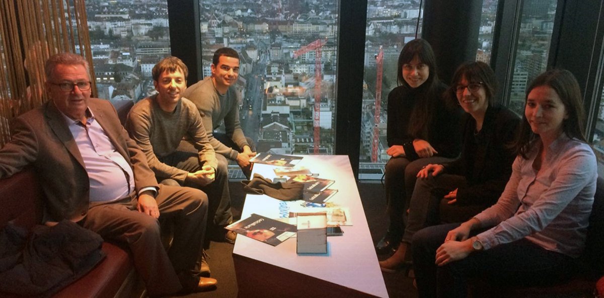 TUVSUD_ES's tweet photo. Representantes de @BASF_ES #Interquim #Ferrer visitan el laboratorio de ensayos de @TUVSUD en #Basilea acompañados por la consultora de Process Safety Helena Plà ¡ Gracias Adrien Bisel y Delphine Berset de @TUVSUD #Suiza por la visita ! #ADR #ATEX https://t.co/R9uYM9oe7Z https://t.co/RvaQNYyXjk