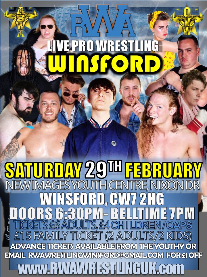 FoxyMattFox's tweet photo. If you want to see me this weekend, then get to #Winsford.

It'll be the first chance you'll have to see me &amp; @GloriamMor_RWA as your @rwaaswacheshire Tag Team Champions! 

Please #RT to help @rwaaswacheshire! Training &amp; shows, in the heart of the community

#AllInFavour 🦊🖖🌹🎩 https://t.co/hhZmFmkktH