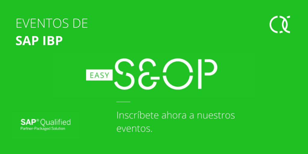 SaptoolsES's tweet image. Suscríbete ahora a nuestros eventos gratuitos para conocer de primera mano &quot;Easy S&amp;amp;OP&quot; sobre SAP IBP. 

✅ En breve tendremos las fechas, ¡sé el primero en enterarte!

#SAPIBP #SAPevents 

lnkd.in/d-FUwGq