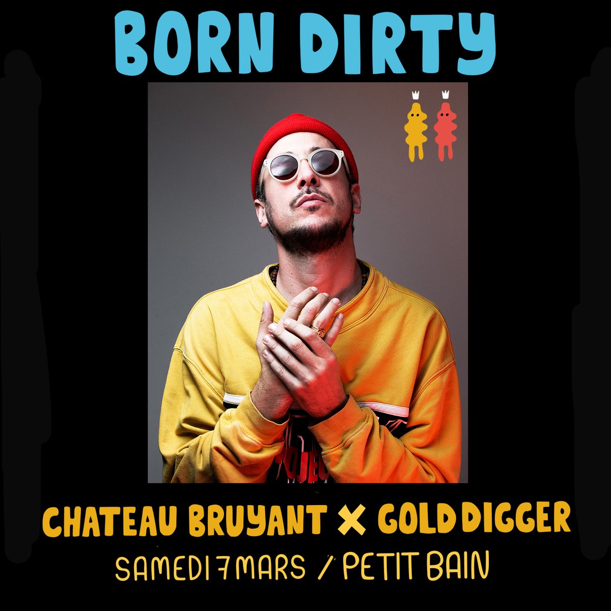 [ FOCUS ] > <a href="/borndirtymusic/">B O R N 💛❤️ D I R T Y</a> 
Il sera l'invité exceptionnel de notre soirée Parisienne !!
Réputé pour ses sets implacables, sur scène Born dirty fait preuve d'une énergie contagieuse !!  Tout simplement immanquable!!
Ticket > billetterie.petitbain.org/evenement/07-0…